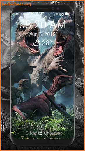 Jurassic Park 4K Wallpapers Lock Screen screenshot