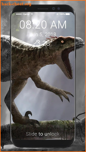 Jurassic Park HD Lock Screen screenshot