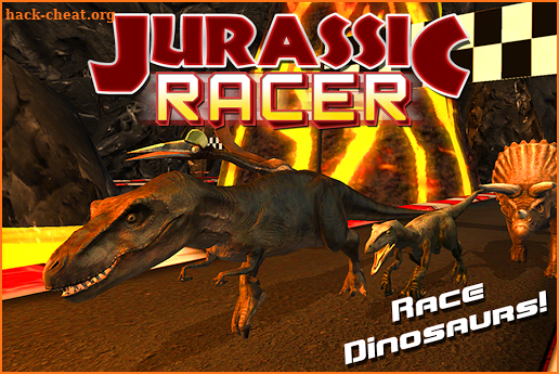 Jurassic Racer Dinosaur Racing screenshot