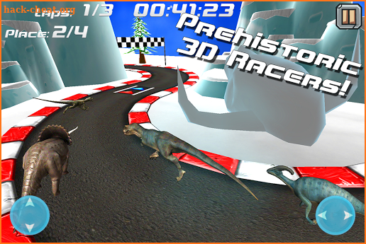 Jurassic Racer Dinosaur Racing screenshot