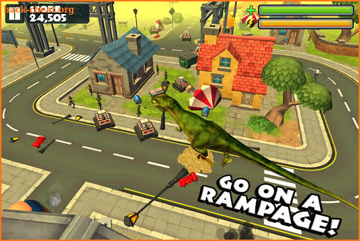 Jurassic Rampage: Smash City screenshot