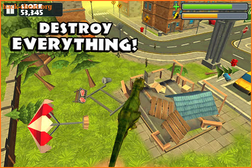 Jurassic Rampage: Smash City screenshot