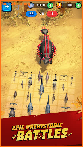 Jurassic Warfare: Dino Battle screenshot