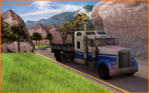 Jurassic World Dino Transport Truck: Dinosaur Game screenshot