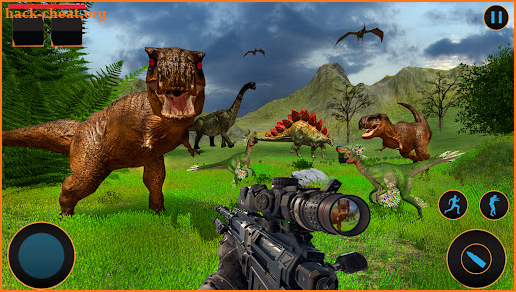 Jurassic Zoo Dinosaur Shooting screenshot