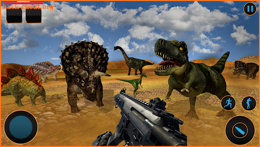 Jurassic Zoo Dinosaur Shooting screenshot