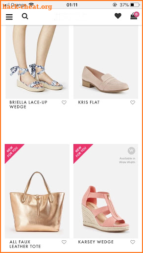 JusFab : Women's Shoes, Boots & Clothing Online screenshot