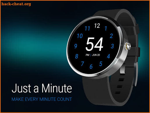 Just A Minute: Wear Watch Face screenshot