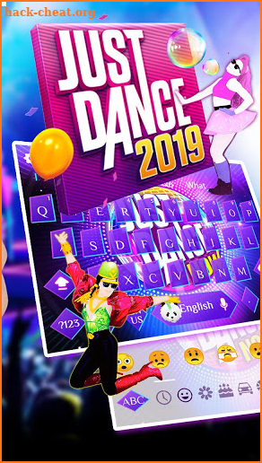 Just Dance 2019 keyboard screenshot