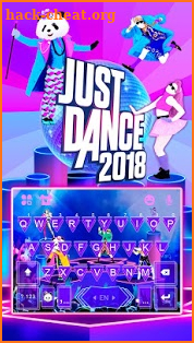 Just Dance Animated Kika Keyboard screenshot