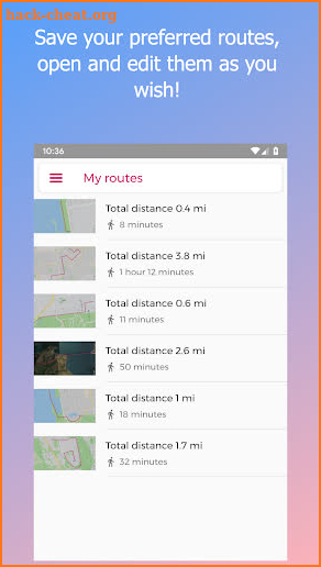 Just Draw It! Distance finder,route finger drawing screenshot