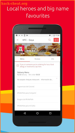 Just Eat ES - Order Food Online screenshot