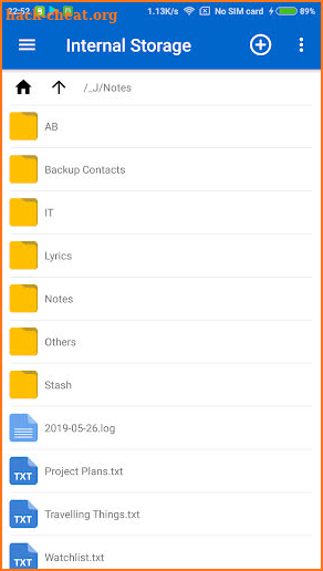 Just Notepad - Free Simple Notepad w/ File Browser screenshot