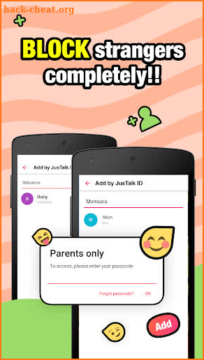 JusTalk Kids - Pro Safe Video Calling App for kids screenshot