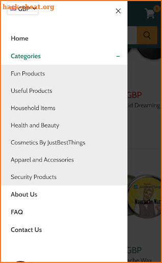 JustBestThings Store screenshot
