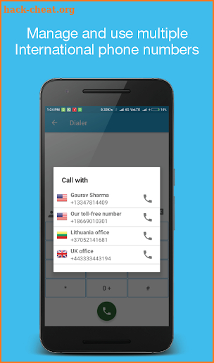 JustCall.io Cloud Phone System screenshot