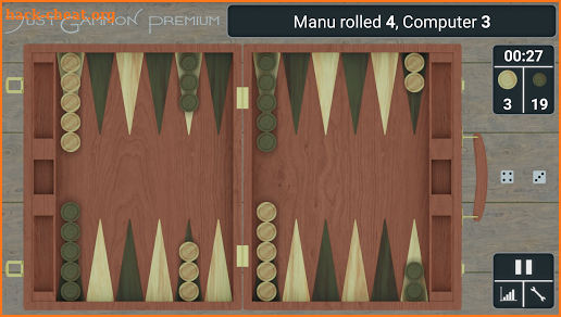 JustGammon - A Backgammon Game screenshot