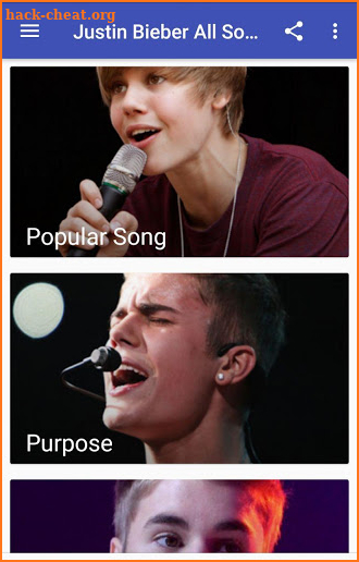 Justin Bieber All Songs Mp3 screenshot