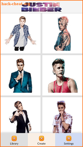 Justin Bieber Color by Number - Pixel Art Game screenshot