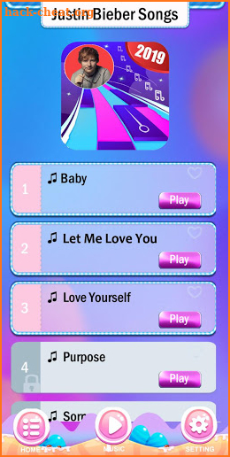 🎹 Justin Bieber Songs Piano Tiles Music 🎹 screenshot