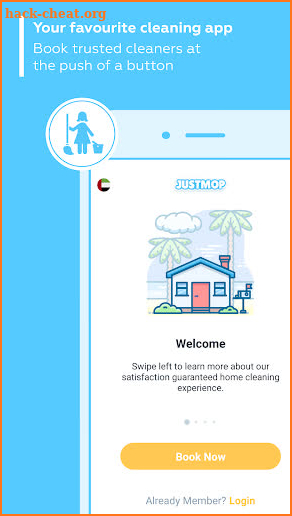 Justmop: Home Cleaning Services & Part-Time Maids screenshot