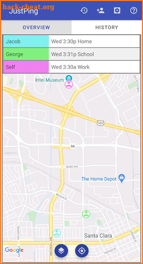 JustPing Family Locator, GPS Tracker, Child Safety screenshot