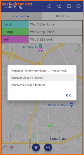 JustPing Family Locator, GPS Tracker, Child Safety screenshot
