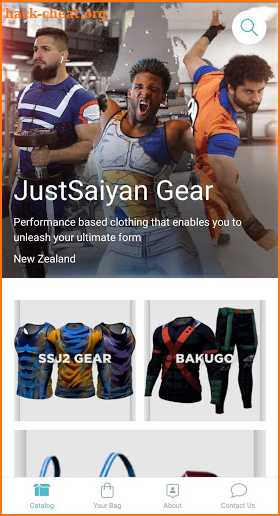 JustSaiyan Gear screenshot