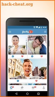 JustSayHi- Dating App. Chat & Meet Singles Nearby screenshot