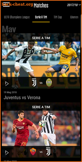 Juventus TV screenshot