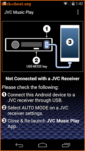 JVC Music Play screenshot