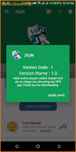 jVpN screenshot