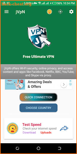 jVpN screenshot