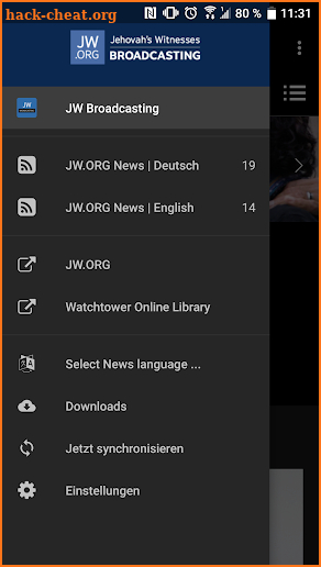 JW Broadcasting & News screenshot