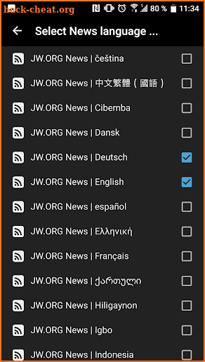 JW Broadcasting & News screenshot