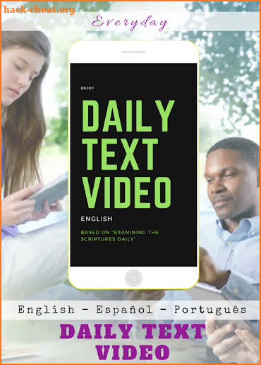 JW Daily Text 2018 on video screenshot