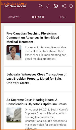 JW News screenshot