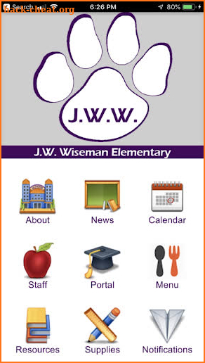 J.W. Wiseman Elementary screenshot