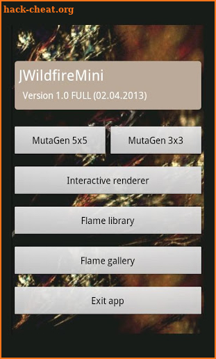 JWildfireMini FREE screenshot