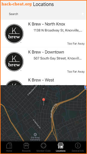 K Brew Coffee & Bagels screenshot