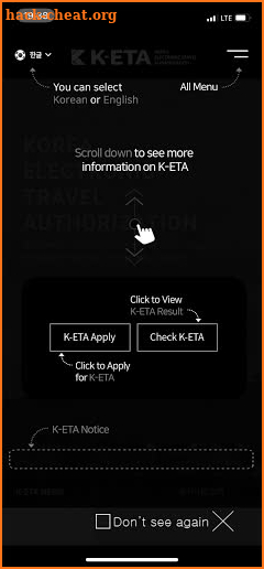 K-ETA screenshot
