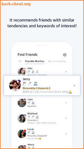 K-Friends -Make korean friends screenshot
