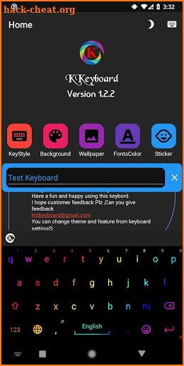 K keyboard - Myanmar screenshot