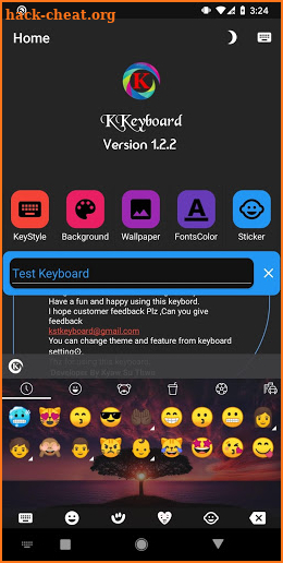 K keyboard - Myanmar screenshot