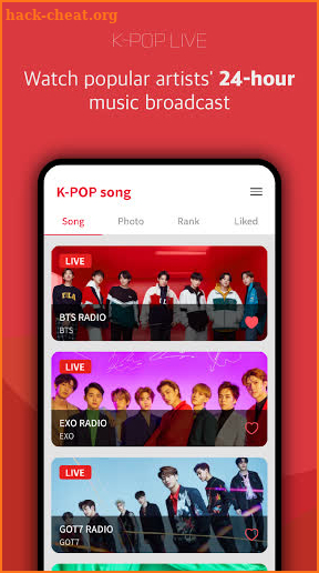 K-POP LIVE screenshot