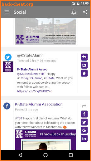 K-State Alumni Link for Life screenshot