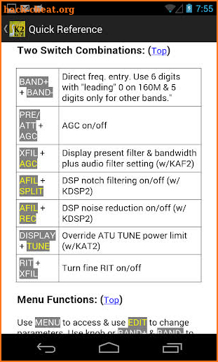 K2 Micro Manual screenshot