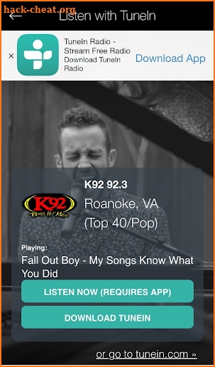 K92 VA's #1 Hit Music Station screenshot