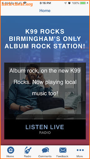 K99 Rocks Radio screenshot