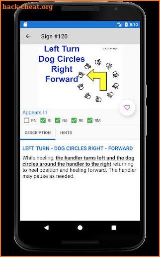 K9Rally - AKC Rally Signs at your fingertips! screenshot